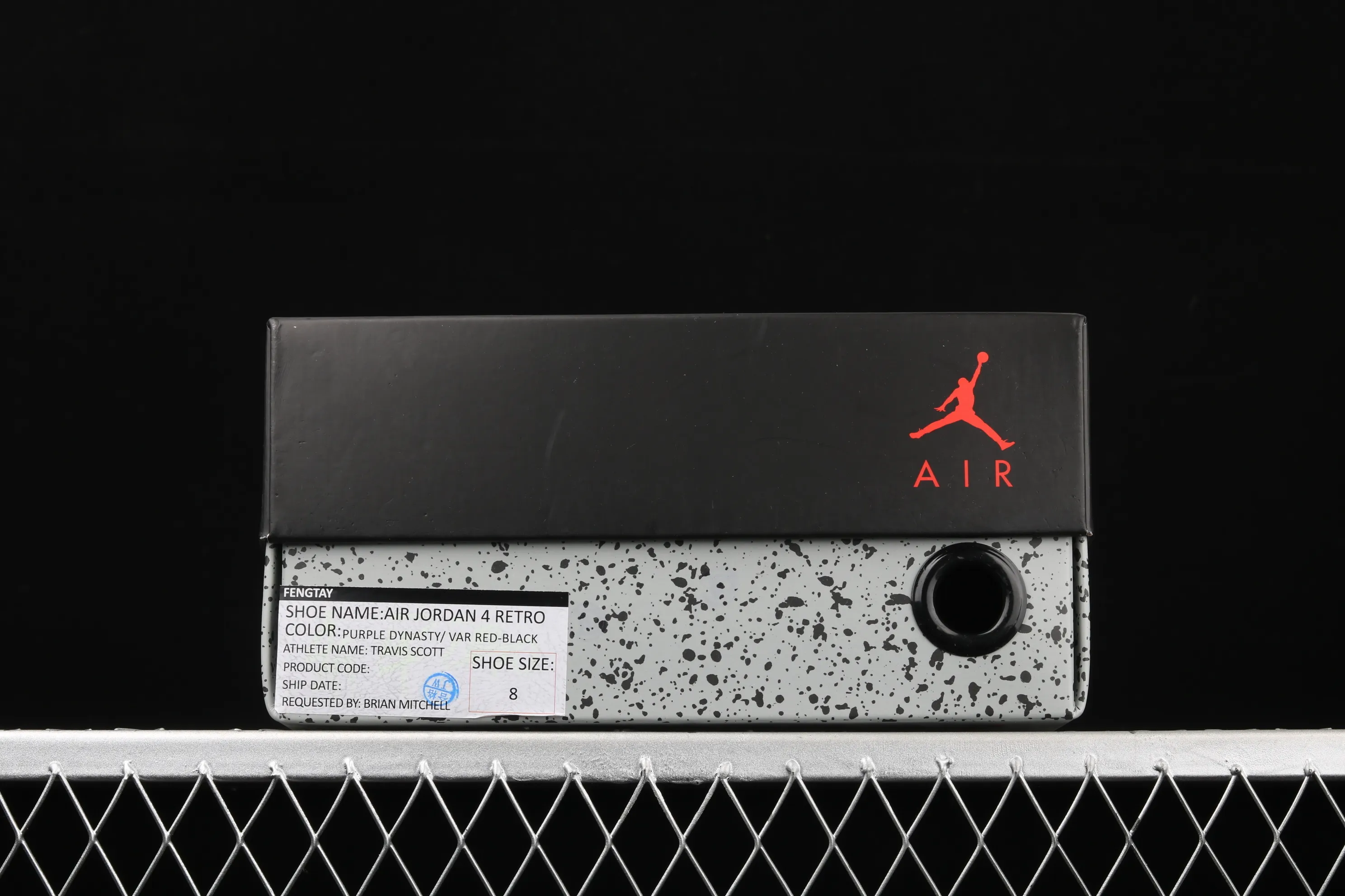 All categories Air Jordan Jordan series basketball shoes Air Jordan 4 Air Jordan 4 Retro AJ4 Joe 4 limited edition basketball shoes AJ4-766302